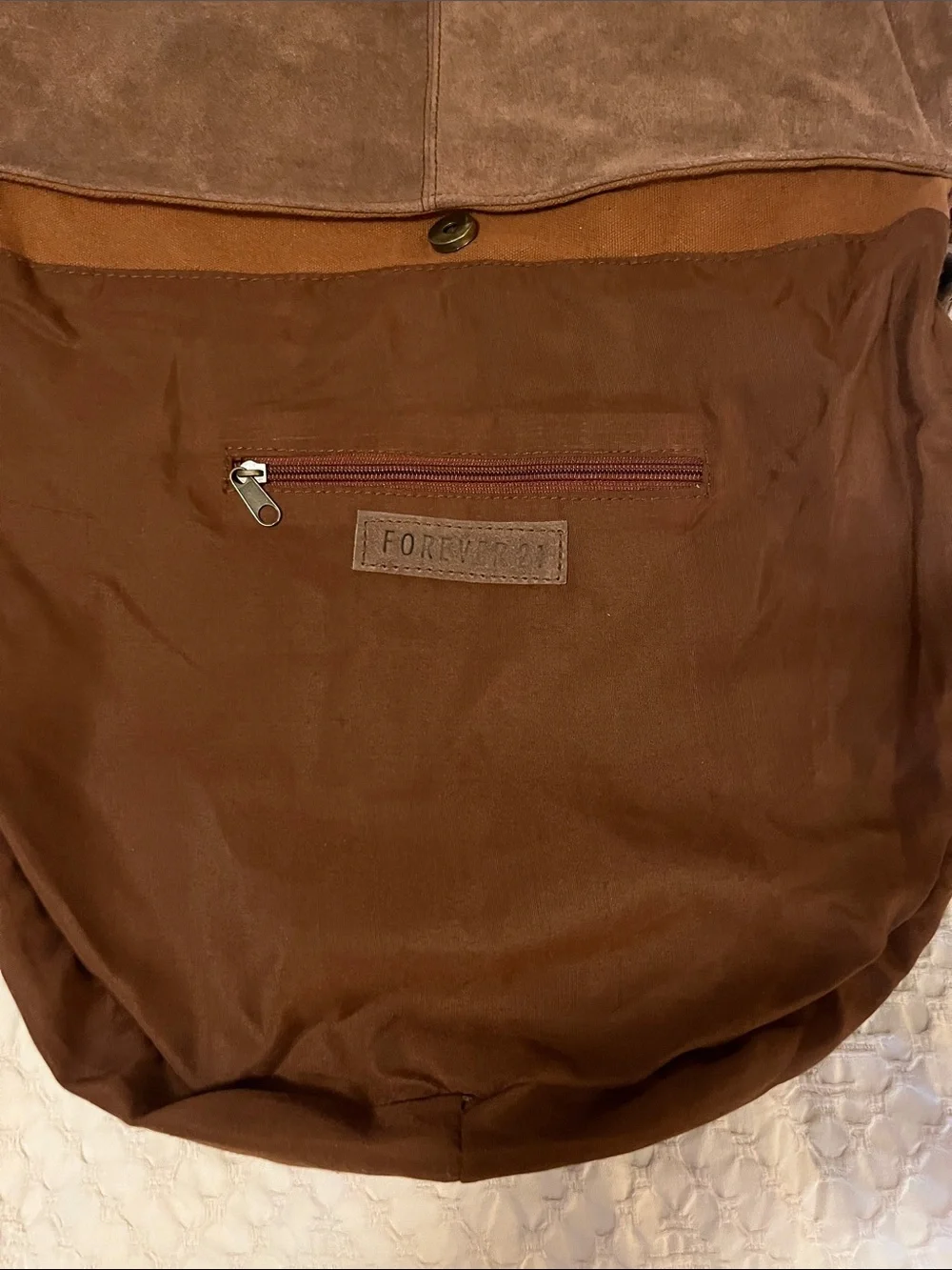 Brown Suede Women’s Unisex Fringe Crossbody Hobo Shoulder Boho Slouchy Purse Bag